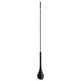 ANTENA GOLF VARILLA FIBRA LARGA CABLE 50 CM