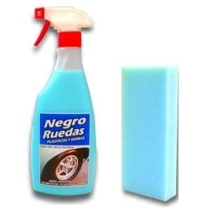 NEGRO RUEDAS CON PISTOLA + ESPONJA SANMARINO