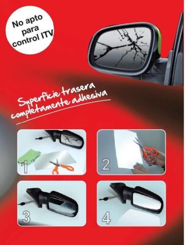KIT DE REPARACIÓN ESPEJO RETROVISOR 17,5X25Cm.