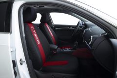 JGO. FUNDAS SPARCO NEGRO/ROJO