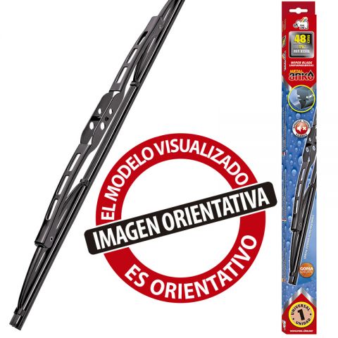 ESCOBILLA LIMPIAPARABRISAS MATÁLICA MED. 45CM ANKO