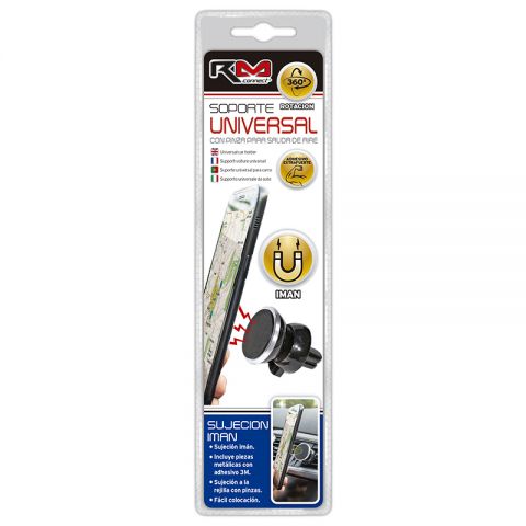 SOPORTE TELÉFONO CONNECT POR IMAN - REJILLA AIRE