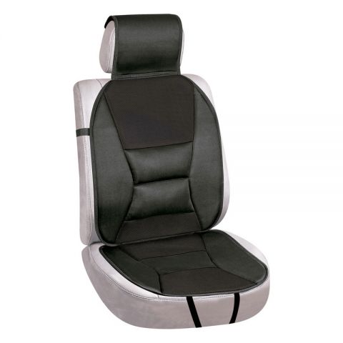 RESPALDO RM CONFORT CON CABEZAL Y RIÑONERA NEG/NEG