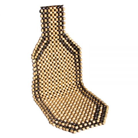 CUBREASIENTO BOLAS MADERA  