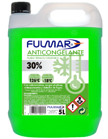 REFRIGERANTE 50% VERDE FULMAR 5L.