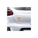 PEGATINA BANDERA DE ESPAÑA 2UDS PINCEL