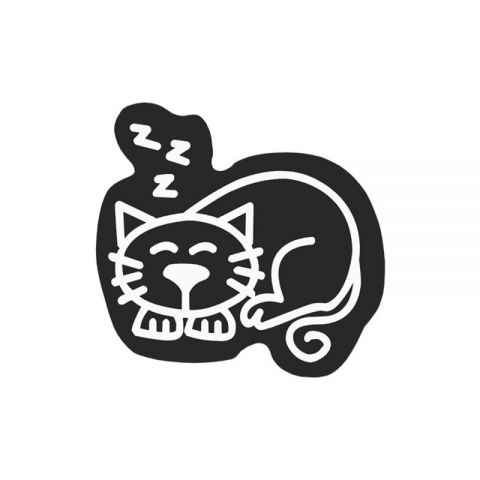 ADHESIVO FAMILIA GATO