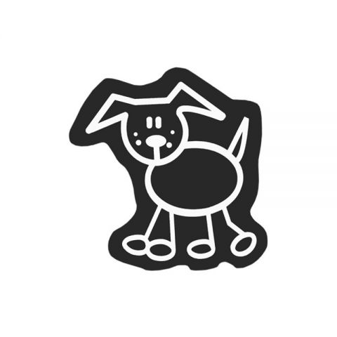 ADHESIVO FAMILIA PERRO