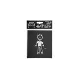 ADHESIVO FAMILIA HOMBRE