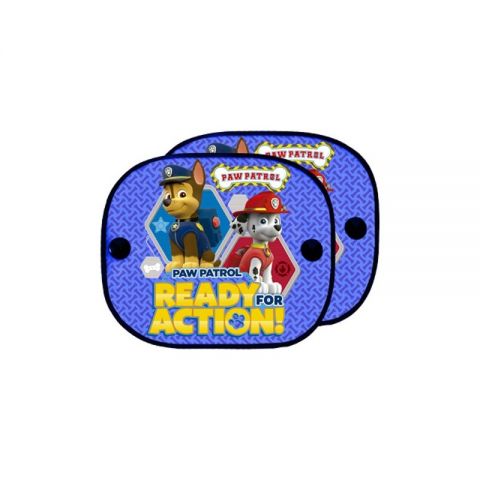 2 CORTINILLAS LATERALES NIÑO PATRULLA CANINA