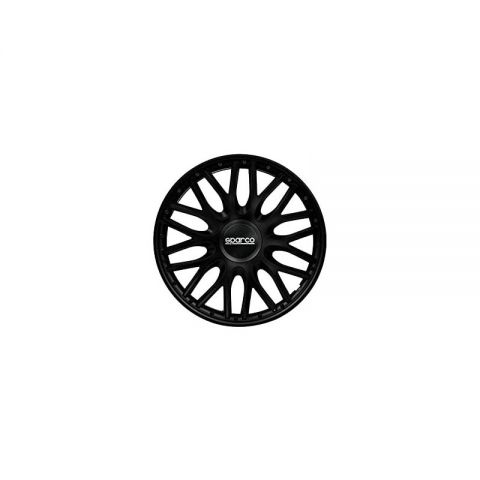 TAPACUBOS SPARCO ROMA NEGRO 15”