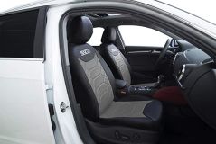 JGO. FUNDAS SPARCO BK GRIS / NEGRO