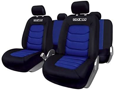 JGO. FUNDAS SPARCO S-LINE AZUL/NEGRO