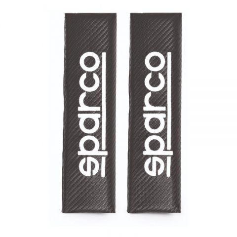 JGO. ALMOHADILLA CINTURÓN SPARCO CARBONO