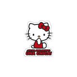 ADHESIVO CRISTAL UNA CHICA HELLO KITTY