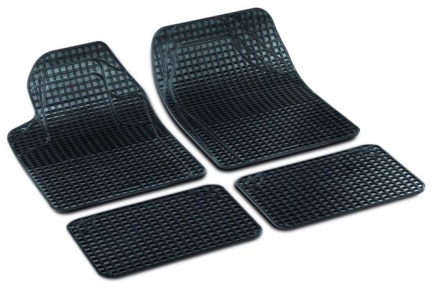 JGO. ALFOMBRAS GOMA 4PZAS 