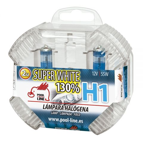 LÁMPARAS H1 12V 55W P14.5s SUPER WHITE
