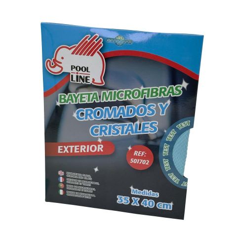 BAYETA LIMPIACRIS MICROFIBRA RM CLEAN MED. 40X35CM