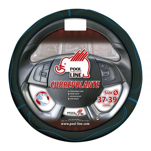 CUBREVOLANTE GRIP COLOR NEGRO/AZUL