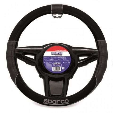 FUNDA VOLANTE SPARCO NEGRO