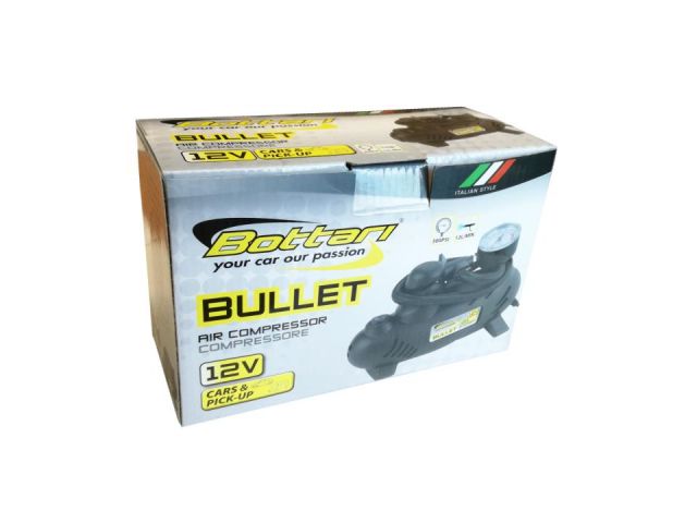 COMPRESOR BOTTARI 12V BULLET 300PSI