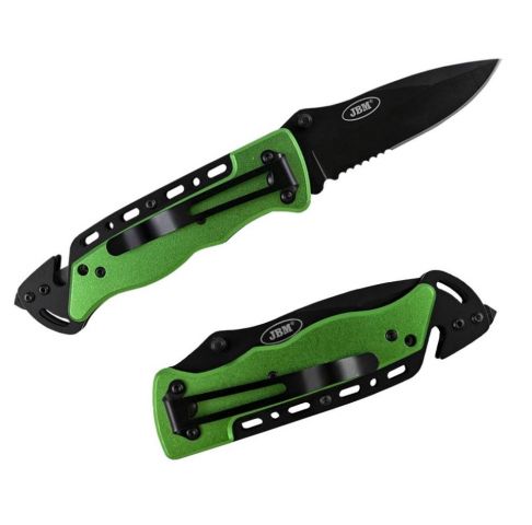 NAVAJA CON SISTEMA CORTA CINTURONES Y ROMPE CRISTA