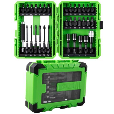 ESTUCHE DE PUNTAS DE IMPACTO CON ADAPTADORES S2 