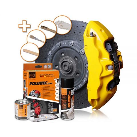 PINTURA PINZA FRENO SET SPEED AMARILLO 3 COMPONENT