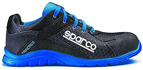 ZAPATILLAS SPARCO PRACTICE NELSON 43 NEGR/AZUL S1P