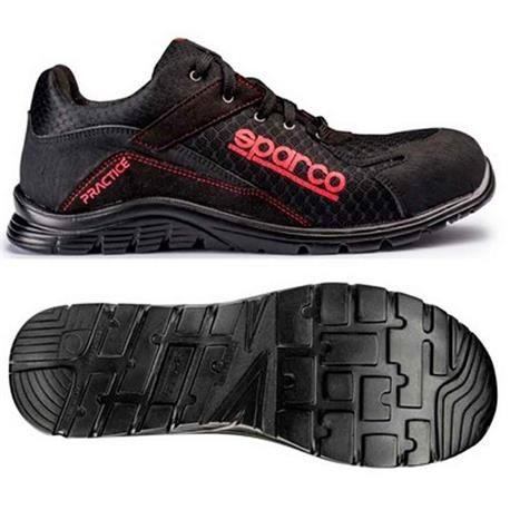 ZAPATILLAS SPARCO PRACTICE NIGEL T41 NEGRO S1P SRC