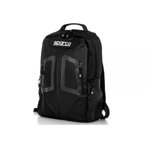 MOCHILA SPARCO STAGE NEGRO/NEGRO 