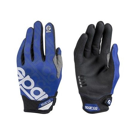 GUANTES MECA 3 SPARCO TG. M AZUL