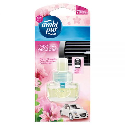RECAMBIO AMBIPUR CAR REFILL 7 ML FLORES ELEGANTES
