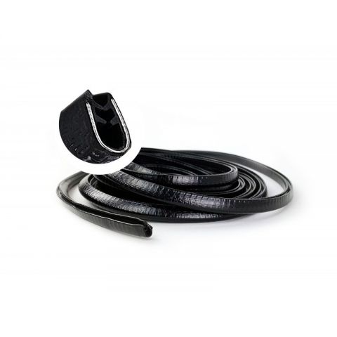 PROTECTOR PUERTA NEGRO CARBÓN