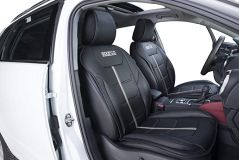 RESPALDO SPARCO FERRARA NEGRO/GRIS