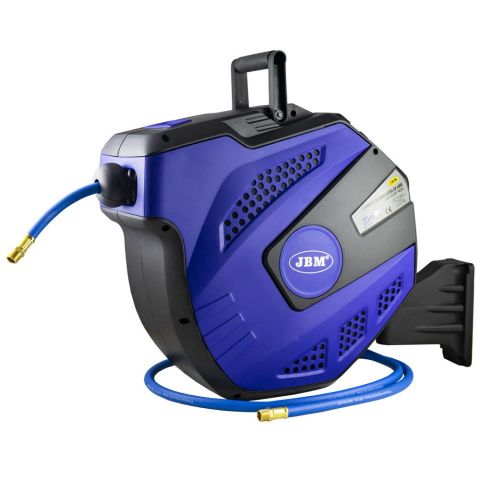 CARRETE DE MANGUERA DE AIRE 22M- AZUL