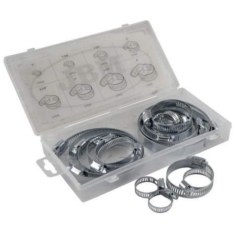 SURTIDO DE ABRAZADERAS DE TUBO 20 PIEZAS