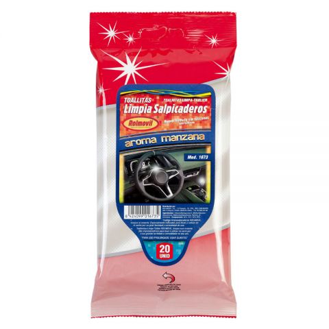 TOALLITAS LIMPIASALPICADERO AROMA MANZANA