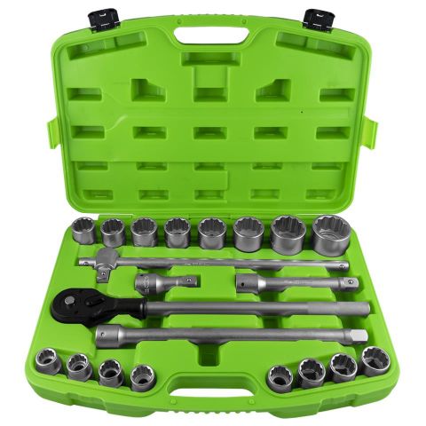 ESTUCHE DE Htas. 21 PIEZAS AUTOCLE 3/4