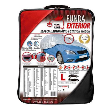 FUNDA EXTERIOR TURISMO CALIDAD LUXURI TALLA L 