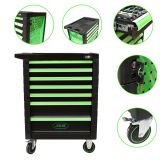 CARRO DE HERRAMIENTAS 7 CAJONES VERDE