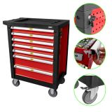 CARRO DE HERRAMIENTAS 7 CAJONES - ROJO
