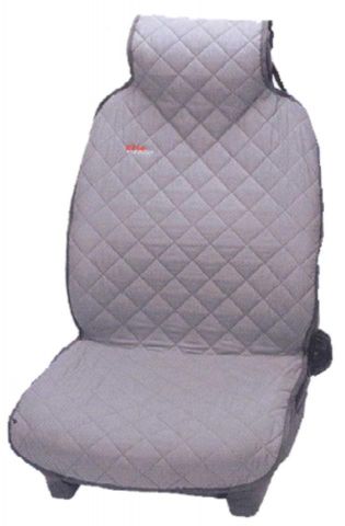 CUBREASIENTOS AUTOCONFORT DELANTER NEGRO/GRIS/ROJO