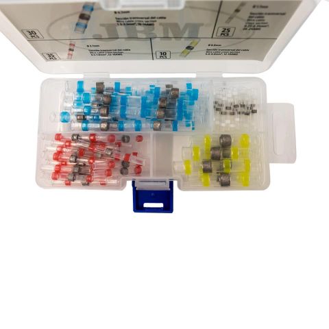 SET DE MANGUITOS DE SOLDADURA TERMORETRÁCTILES 100