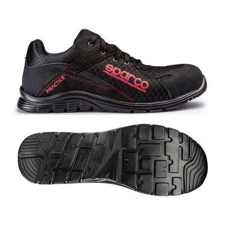 ZAPATILLAS SPARCO PRACTICE NIGEL T44 NEGRO S1P SRC