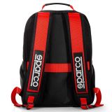 MOCHILA SPARCO  STAGE  NEGRO/ROJO 