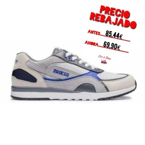 ZAPATILLAS SPARCO SH-17 TALLA 42 SILVER AZUL