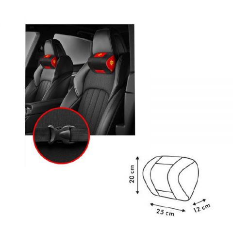 CUELLO COCHE SOPORTE COMFORT CORSA BLK-RED