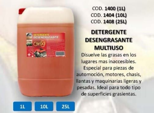 DESENGRASANTE MULTIUSO 10L.
