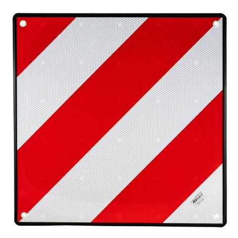 PLACA ALUMINIO CARGA SOBRESALIENTE HOMOLOGADA V-20